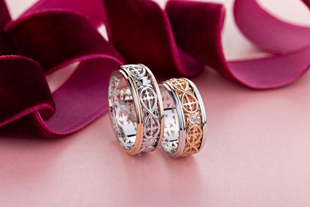 44 Unique Matching His & Hers Wedding Band Sets – Innovato Design