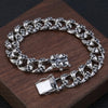 925 Sterling Silver Wrist Chain Bracelet for Men