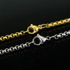 Men Punk Stainless Steel Boxing Gloves Chain Pendant Necklace-Necklaces-Innovato Design-Black-Innovato Design