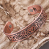 Magnetic Bracelet Celtic Cuff Stainless Steel Adjustable Bangle Trinity Knot-Bracelets-Innovato Design-Silver-Innovato Design