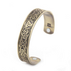 Magnetic Bracelet Celtic Cuff Stainless Steel Adjustable Bangle Trinity Knot-Bracelets-Innovato Design-Bronze-Innovato Design