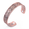 Magnetic Bracelet Celtic Cuff Stainless Steel Adjustable Bangle Trinity Knot-Bracelets-Innovato Design-Rose Gold-Innovato Design