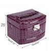 Purple PU Leather Jewelry Multi-Functional Storage Box-Watch Box-Innovato Design-Innovato Design