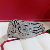 AAA Zircon Crystal Enamel Gorgeous Tiger Animal Bangle Bracelet-Bracelets-Innovato Design-Gold-Innovato Design