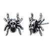 3 Pairs Skull Spider Cubic Zirconia Stainless Steel Punk Stud Earrings Set-Earrings-Innovato Design-Innovato Design