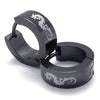 Men Unique Stainless Steel Dragon Huggie Hinged Hoop Earrings Set, 2pcs, Color Black-Earrings-KONOV-Innovato Design