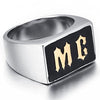 Men Stainless Steel MC Biker Ring Silver Gold-Rings-Innovato Design-8-Innovato Design