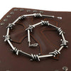 Men's Punk Gothic Alloy Barbed Wire Necklace-Necklaces-Innovato Design-Innovato Design