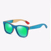 Polarized Men's Wooden Bamboo Sunglasses with Box Set-wooden sunglasses-Innovato Design-Green-Innovato Design