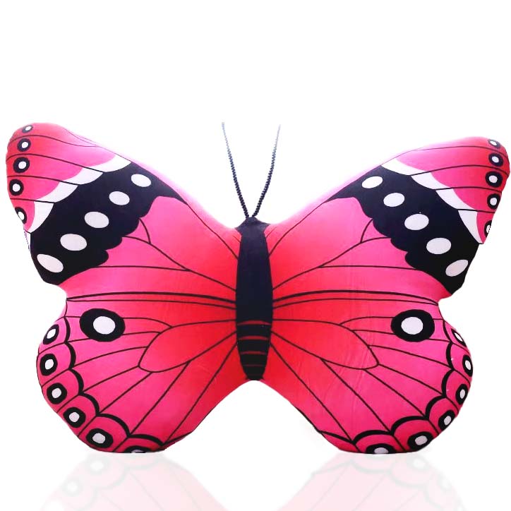 3D Animals Pillows Lifelike Butterfly Shape Cushions Super Soft