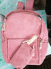 Corduroy Fashion Backpack for School or Everyday Use-corduroy backpacks-Innovato Design-Black-Innovato Design