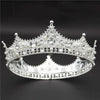 Queen & King Tiara Crown for Prom or Wedding-Crowns-Innovato Design-Silver-Innovato Design