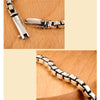 6mm Box Chain 925 Sterling Silver Handmade Vintage Punk Bracelet-Bracelets-Innovato Design-7.09in-Innovato Design