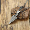 Tribal Viking Spear Blade Pendant with Necklace Chain-Necklaces-Innovato Design-Black-Innovato Design