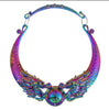 Bohemian Dragon Choker Necklace in 2 Colors-Necklaces-Innovato Design-Multi-Innovato Design