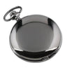 Classic Black Pocket Watch With Engraved Message to Grandson-Pocket Watch-Innovato Design-Innovato Design