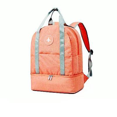 Fitness Backpack 20 to 35 Litre with Shoe Compartment-Sport Backpacks-Innovato Design-Orang-Innovato Design