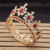 Vintage Royal King & Queen Crown for Wedding or Prom-Crowns-Innovato Design-White-Innovato Design