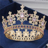 Vintage Royal King & Queen Crown for Wedding or Prom-Crowns-Innovato Design-Pink-Innovato Design