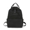 Fashion Corduroy 20 to 35 Litre Backpack for Women-corduroy backpacks-Innovato Design-Black-Innovato Design