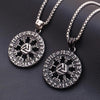 Valknut Amulet Stainless Steel Pendant Necklace-Necklaces-Innovato Design-Innovato Design