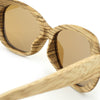 Bamboo Wood Polarized Sunglasses with Colorful Coating Mirrored UV Protection-wooden sunglasses-Innovato Design-Innovato Design