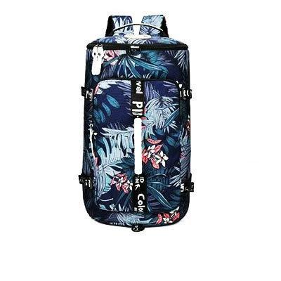 Three-Way Multipurpose Cylindrical 25 to 35 Litre Fitness Backpack with Shoe Compartment-Sport Backpacks-Innovato Design-Alpha-Innovato Design