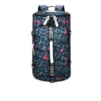 Three-Way Multipurpose Cylindrical 25 to 35 Litre Fitness Backpack with Shoe Compartment-Sport Backpacks-Innovato Design-Eta-Innovato Design