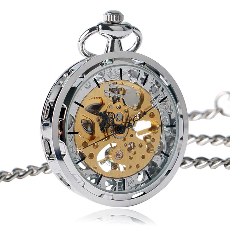 Steampunk Skeleton Pocket Watch