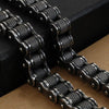 Antique Black Motorcycle Link Chain Bracelet-Bracelets-Innovato Design-Innovato Design
