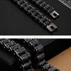 Antique Black Motorcycle Link Chain Bracelet-Bracelets-Innovato Design-Innovato Design