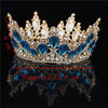MultiColor Royal King & Queen Prom Crown-Crowns-Innovato Design-Silver Pink-Innovato Design