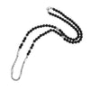 Viking Axe Head Pendant with Natural Stone Chain Necklace-Necklaces-Innovato Design-Innovato Design