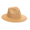 Wide Brim Vintage Fedora and Panama Hat-Hats-Innovato Design-Khaki 2-Innovato Design