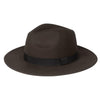 Wide Brim Vintage Fedora and Panama Hat-Hats-Innovato Design-Brown-Innovato Design