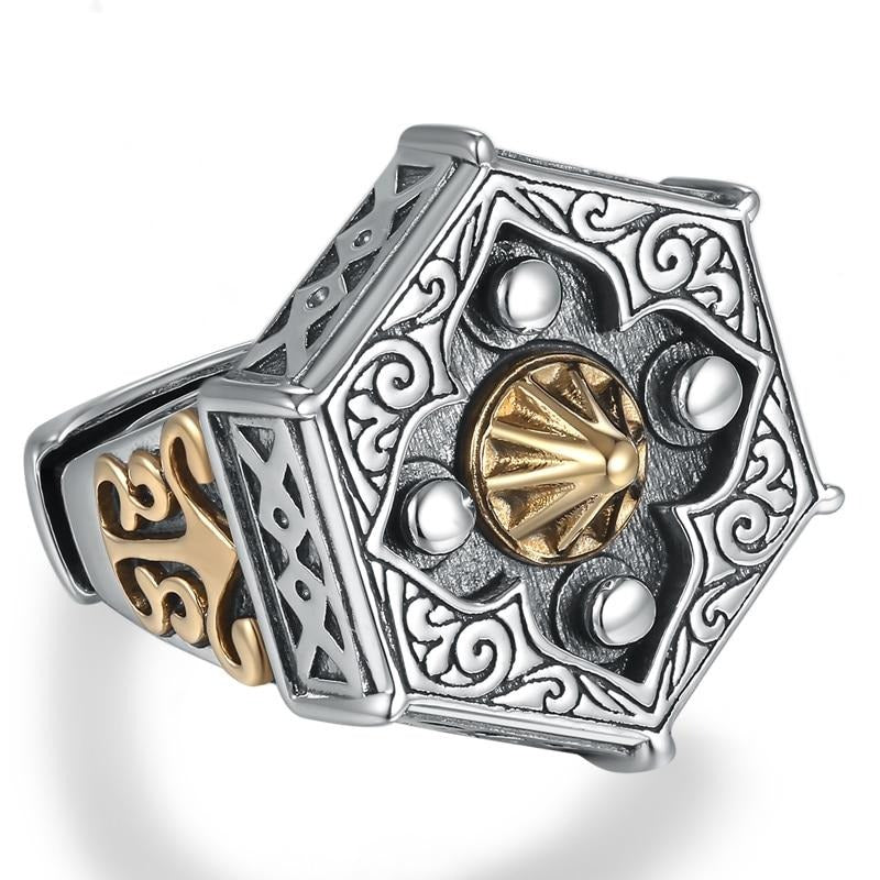 Buddhist Lotus 925 Sterling Silver Ring – Innovato Design