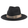 Soft Shaped Paper Straw Panama Hat-Hats-Innovato Design-Black-Innovato Design
