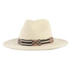 Soft Shaped Paper Straw Panama Hat-Hats-Innovato Design-Beige-Innovato Design