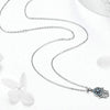 Hand of Fatima Cubic Zirconia 925 Sterling Silver Fashion Pendant Necklace-Necklaces-Innovato Design-Innovato Design