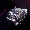 Wolf 925 Sterling Silver Vintage Punk Rock Gothic Biker Ring-Rings-Innovato Design-7-Innovato Design