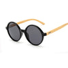 Classic Bamboo Wooden Frame Sunglasses-wooden sunglasses-Innovato Design-Black Lens-Innovato Design