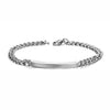 Custom Text Engraving Stainless Steel Fashion Couple Chain Bracelets-Bracelets-Innovato Design-Women-Innovato Design