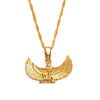 Rose Gold/Gold/Silver-Plated Egyptian Goddess Pendant Necklace-Necklaces-Innovato Design-Gold-16inch-Innovato Design