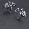 Dragon Shape Stainless Steel Punk Rock Stud Earrings-Earrings-Innovato Design-Innovato Design