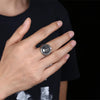 Cool Devil's Eye Design Stainless Steel Fashion Punk Ring-Rings-Innovato Design-9-Innovato Design