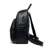 Large Capacity Luxury Designer Casual PU Leather Shoulder Bag, and Backpack-Backpacks-Innovato Design-Wine Red-Innovato Design