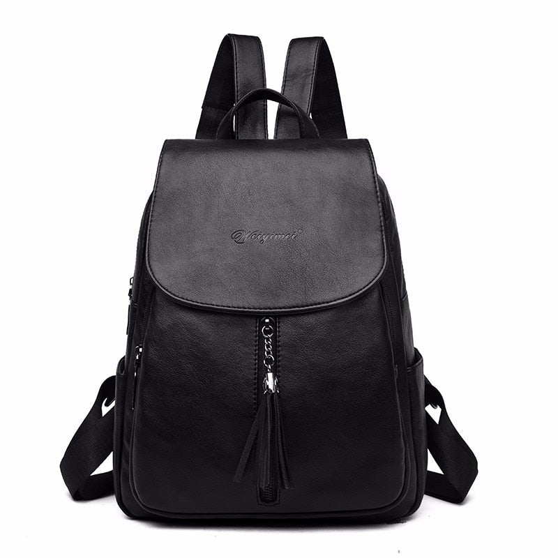 designer leather backpacks Vintage Luxury Designer Leather Rucksack and Backpack