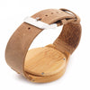Bamboo Watches for Men and Women With Genuine Cowhide Leather Band-Watches-Innovato Design-Men-Innovato Design