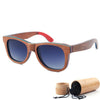 Skateboard Wooden Sunglasses with Case 6 Options-wooden sunglasses-Innovato Design-Model 2-Innovato Design