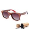 Skateboard Wooden Sunglasses with Case 6 Options-wooden sunglasses-Innovato Design-Model 4-Innovato Design